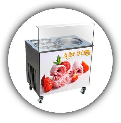 Maquina profesional Thai Street de Helado Tailandés - Frito Maquina profesional Thai Street